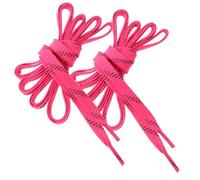 Vaguelly Lacci Cerati per Pattini da Hockey 96 Cm, Resistenti e Facili da Allacciare, Adatti per Pattini a Rotelle da Ghiaccio, Coppia 1 Paio Colore Rosa