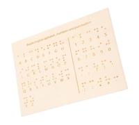 Vaguelly Lavagna Braille in Didattica per Non Vedenti Strumento Apprendimento Braille e Forniture Educative per Ciechi e Ipovedenti