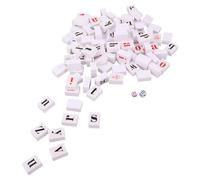 Vaguelly Mahjong per Apprendimento Inglese Gioco da Tavolo Portatile per Studenti Divertente Gioco di Memoria Adatto per Adulti