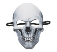 Vaguelly Maschera da Teschio Glow in The Dark per Adulti Design Distintivo Teschio Morbida e Confortevole Cinturino Regolabile per Feste Tema Halloween e Mascherate