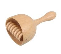 Vaguelly Massaggiatore Con Coppettazione Portatile in Legno Strumento Per Massaggio Con Coppetta Per Manuale Design Ergonomico Per e Rilassamento Muscolare