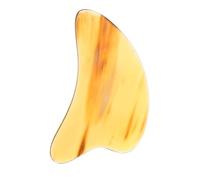 Vaguelly Massaggiatore Per Viso e Corpo in Corno Naturale, Raschietto Professionale Portatile, Adatto Per Stimolare i Meridiani e Migliorare La Circolazione Cutanea