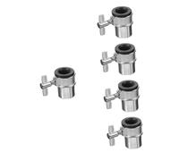 Vaguelly Meccanismo Di Fornitura Di Parti Di Viti Ad Alette Di Regolazione Del Set Di Tamburi Con Interfaccia Di Supporto Per Tamburo Da 5 Pezzi