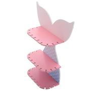 Vaguelly Mensola Da Parete Decorativa in Forma Coda Sirena Espositore Da Parete Per Fioriera Scaffale Galleggiante Per Oggetti Per