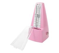 Vaguelly Metronomo Meccanico per Pianoforte Chitarra Violino Batteria, Accessorio Portatile ad Alta Precisione per Pratica Musicale ed Esami, Colore Rosa