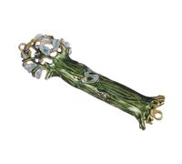 Vaguelly Mezuzah Porta Metallo Decorazione Antica Casa Soggiorno Camera da Letto Sala da Pranzo Hotel Biblioteca Regalo Credenti Fede Ebraica Incisione Testo Chiaramente Visibile Appesa