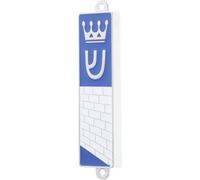 Vaguelly Mezuzah Testo Sacro e Pergamena Custodia in di Zinco Design Decorativo Scritture Ebraiche e Ufficio