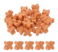 Vaguelly Mini Mattoncini Ornamentali in Miniatura 1:12 per Modellismo, 50 Pezzi di Mattoncini Micro Paesaggistici Realistici per Tavoli di Architettura e Artigianato Fai da Te