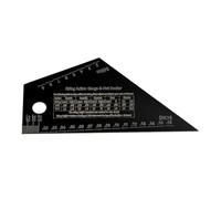 Vaguelly Misuratore Di Azione Per Chitarra Con Design Strumento Di Misurazione Per Cordiera Elettrica Utensile Pratico Per Truss e Livellamento Tastiera Per Musicisti e Amanti Della