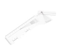 Vaguelly Misuratore di distanza interpupillare per occhiali | Righello ottico PD e strumento di misurazione della distanza pupillare | Apparecchiature optometriche Misurazione della vista per