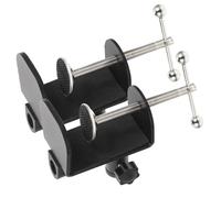 Vaguelly Morsetto Da Scrivania in Metallo Resistente Vite Regolabile, Clip Multifunzionale Per Supporto Microfono e Lampada, Set 2 Pezzi Per Montaggio Su Tavolo e Testiera