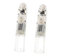 Vaguelly Nucleo Pompa Ad Alta Pressione Dc 3.7v 8w in Plastica Trasparente 2 Pezzi Per Idropulsore Pulizia Orale Domestica e Da Viaggio