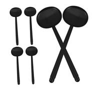 Vaguelly Occlusore Oculare per Test e Strumento per L'esame della Vista in Plastica Set 6 Pezzi, Protezione Oculare Portatile Anti Luce Esterna per Ottici e Cliniche Oftalmologiche