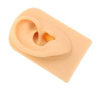 Vaguelly Orecchio in Silicone Di Orecchio Piercing Artificiale Per Pratica e Insegnamento Perni
