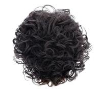 Vaguelly Parrucca Corta e Soffice Per Donna Parrucca Riccia Naturale Fibra Stile Fluffy Per Uso Quotidiano e Cosplay Look Realistico e Alla Moda