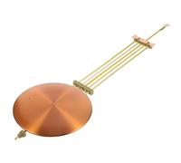 Vaguelly Pendolo in Metallo per Orologio da Parete Ricambio Meccanismo Semplice e Resistente Design Classico e Pratico per Orologi Vintage e Moderni