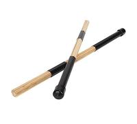 Vaguelly Per Batteria in Da 40 Cm, Coppia Di Spazzole Per Tamburo in Legno 19 Aste, Per Musica Jazz Folk e Performance Acustiche a Basso Volume