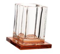 Vaguelly per Microfono da Tavolo Acrilico Struttura Stabile e Pratica per Ufficio e Casa Compatibile con Microfoni Wireless Design Compatto e Facile da Trasportare