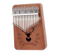 Vaguelly Pianoforte A Pollice Portatile A 17 Tasti Per Famiglie Strumento Africano in Legno Non Necessario Ottimo Per Natale