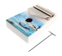 Vaguelly Pianoforte Kalimba Tasti Strumento Musicale Dita in Decorativo Per Ragazzo Ragazza e Adulti