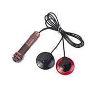 Vaguelly Pickup per con Sensore e Jack da 1/4 Microfono Piezoelettrico Doppio Trasduttore per Chitarra e Strumenti Musicali