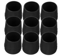 Vaguelly Piedini in Gomma Antiscivolo per Supporto Chitarra Acustica, Set da 9 Pezzi, Protezione Piedino per Supporti Chitarra, Sassofono e Microfono, Accessori per Strumenti Musicali