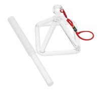 Vaguelly Piramide Di Quarzo Per Meditazione Con Bastoncino Da Percussione Decorazione Casa Per Terapia Sonora e Guarigione Strumento Di Risonanza Vibrante Per Relax e Creatività