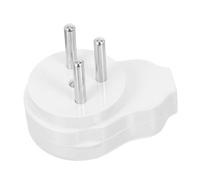 Vaguelly Plug Elettrico Standard Israele Bianco Connettore Maschio Trifase per Prolunghe Sicuro e Facile da Installare per Uso e Industriale