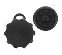 Vaguelly Pomello M6 per Antitaccheggio Supporto Smartphone Moto Vite Standard Nazionale, Plastica Nera, Rotante per Fissaggio Sicuro del Telefono