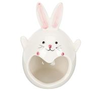 Vaguelly Portacandele Forma Coniglio Design Adorabile per Decorazioni Casa e Ufficio Resistente e Stabile per Armoniosi