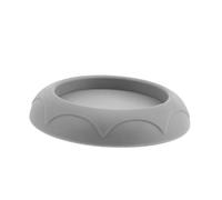 Vaguelly Protettore Della Recinzione Della Porta Per Tende Adesivo Per Fermaporta Ventilatore Portatile Rottura Presa Opaco Fermare Tappi Ricevitore Light Grey Plastica