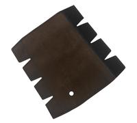 Vaguelly Protezione Accessorio di Sostituzione per Corno Francese per Mano in Pelle Marrone Cuscinetto Antiscivolo e Antiruggine Leggero per Strumenti a Soffio per Musicisti