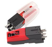 Vaguelly Puntina per Giradischi 2 Pezzi Pickup Sostitutivo in Plastica Stilo per Fonografo Ricambio per Piattaforma Girevole Vinile senza Attrezzi Facile Installazione