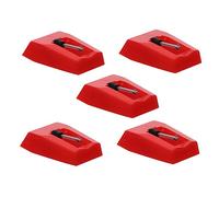 Vaguelly Puntine Per Giradischi Set Da 5 Pezzi Stilo Per Giradischi Stilo in Alluminio Facile Da Installare Suono
