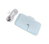 Vaguelly Riscaldatore USB per Salviette Umidificate, Portatile, 6600mah, Plastica Blu, Mantiene la Giusta Temperatura e L’umidità in Casa e Auto