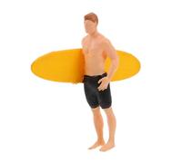 Vaguelly Scale Realistic Beach Party Figurines For Micro Landscape Play Safe And Detailed Collectible Toys For Adults And
