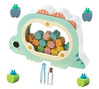 Vaguelly Scatola Dei Ricordi Per Il Primo Dentino - Salva-denti Da Latte Con Supporto in Legno Materiale in Legno Naturale Perfetto Per Baby Shower