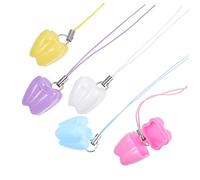 Vaguelly Scatola e Design Unico per Denti da Latte 50 Pezzi in Plastica Superficie Liscia per Conservare i Primi Dentini come Ricordo Speciale del Ragazzo Ragazza