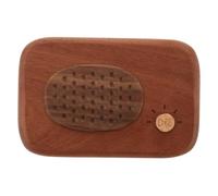 Vaguelly Scatola Porta Dentini in Legno per Ricordi Infantili, Interno Capiente per Primo Dentino e Ciocca di Chioma, Regalo Tenero | Interno Capiente, per Primo Dente e Ciocca del Bebé, Box Ricordo Aspetto Grazioso
