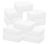 Vaguelly Scatola Porta Spugnette Per Trucco Da 10 Pezzi, Contenitore Compatto e Resistente Per Puff Cosmetici, Custodia Da Viaggio Leggera Per Uso Quotidiano e Famiglia