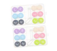 Vaguelly Scatole Per Portatili Custodie Per Tenuta Stagna Scatole Contenitori Per Piccole e Capienti Per Uso Quotidiano e Viaggi