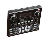Vaguelly Scheda Audio Esterna Per Live Streaming Mixer Portatile Con Effetti Voci e Batteria Compatibile Con Smartphone e Computer Facile Da Usare e Play