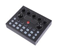 Vaguelly Scheda Audio Professionale Con Mixer e Effetti Sonori Per Live Streaming Compatibile Con Smartphone e Computer Design Con Colorate e Voci Magiche