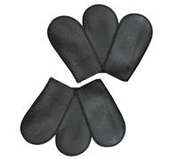 Vaguelly Set 6 Copri Pedali in Pelle per Pianoforte, Guaine Protettive Antigraffio per Pedali Pianoforte a Coda e Verticale, Accessori Compatti per Strumenti Musicali