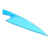 Vaguelly Set Coltelli Plastica per Torta Nuziale, Leggero, per Feste | Lama Seghettata, Aspetto Curato, per Torte e Quiche, Facile da Usare, per Casa ed Eventi Colore Casuale