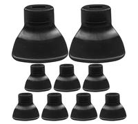 Vaguelly Set da 9 Bocchini di Ricambio per Flauto Adesivi di Installazione, Accessori per Allenamento del Respiro e Supporto per Pratica, Insegnamento e Performance Musicale