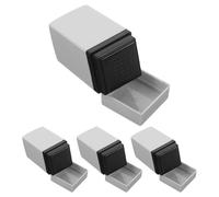 Vaguelly Set di 4 stampi per accordi per chitarra: mini marcatore di accordi per chitarra e ukulele - Timbro ad alta precisione per lezioni di musica, artigianato e scrittura di canzoni