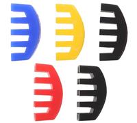 Vaguelly Sordina completa per violino da 5 pezzi: sordina in gomma per esercitarsi con il violino per uso domestico - smorzatore del suono per strumenti musicali, clip sul ponte, strumento silenzioso