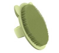 Vaguelly Spazzola Bagno Silicone per Massaggio e Capelluto Setole Delicate e Durevoli Design Ergonomico e per Doccia Rilassante Adatta Adulti e Matcha