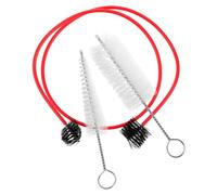 Vaguelly Spazzole per Pulizia Strumenti Musicali Fiato Kit Completo per Tromba Sassofono e Flauto con Scovolini Flessibili in Acciaio Inox Manico Resistente ed Elastico per Rimozione di